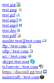 Add helpful icons to links 2