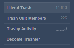 Trashy Tumblr Control Buttons