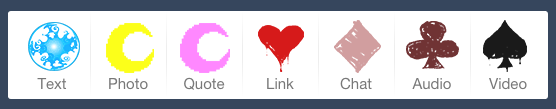 Homestuck Tumblr Dash Icons
