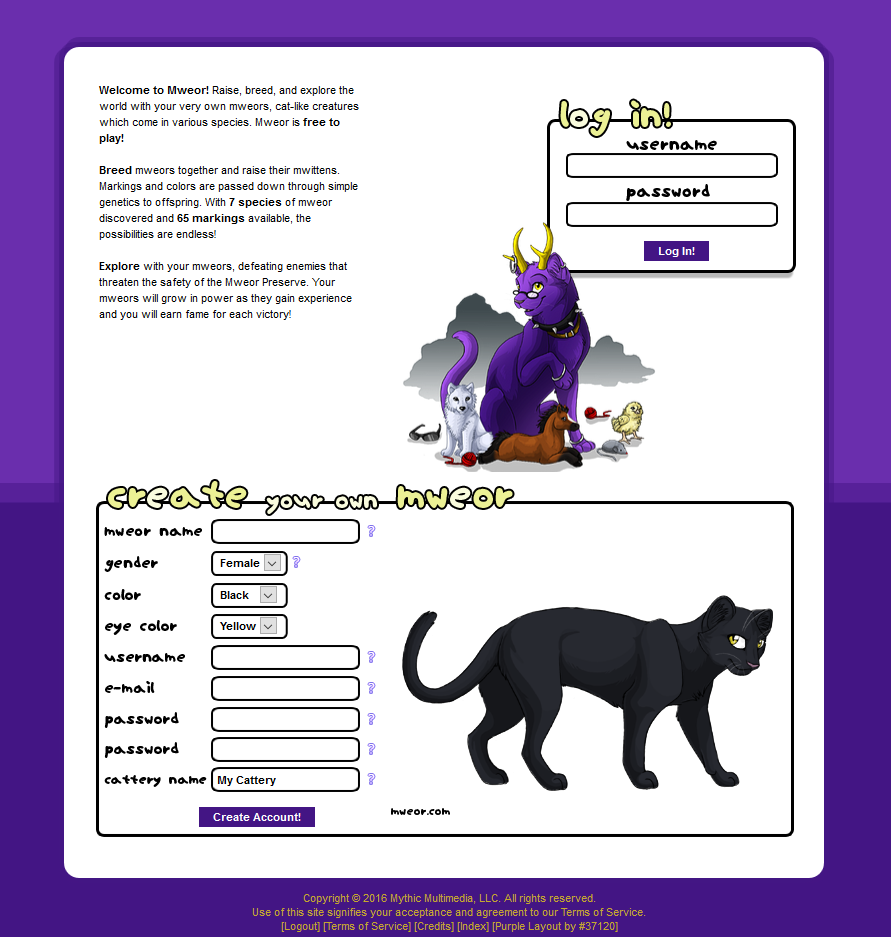 purple mweor layout