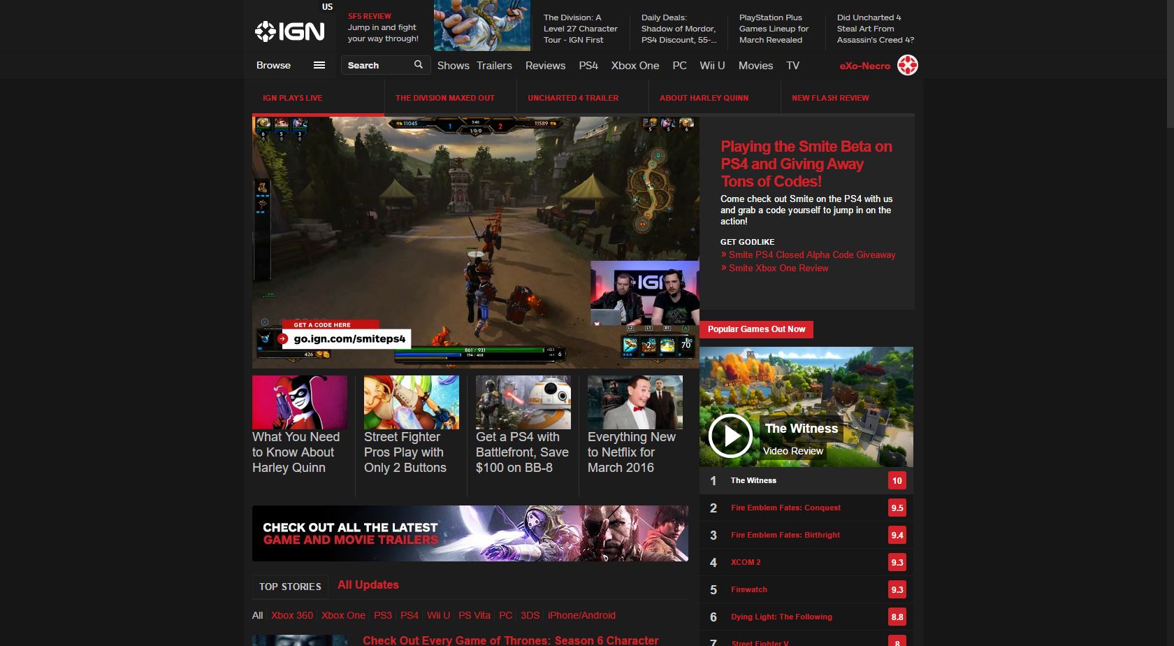 IGN Dark Theme