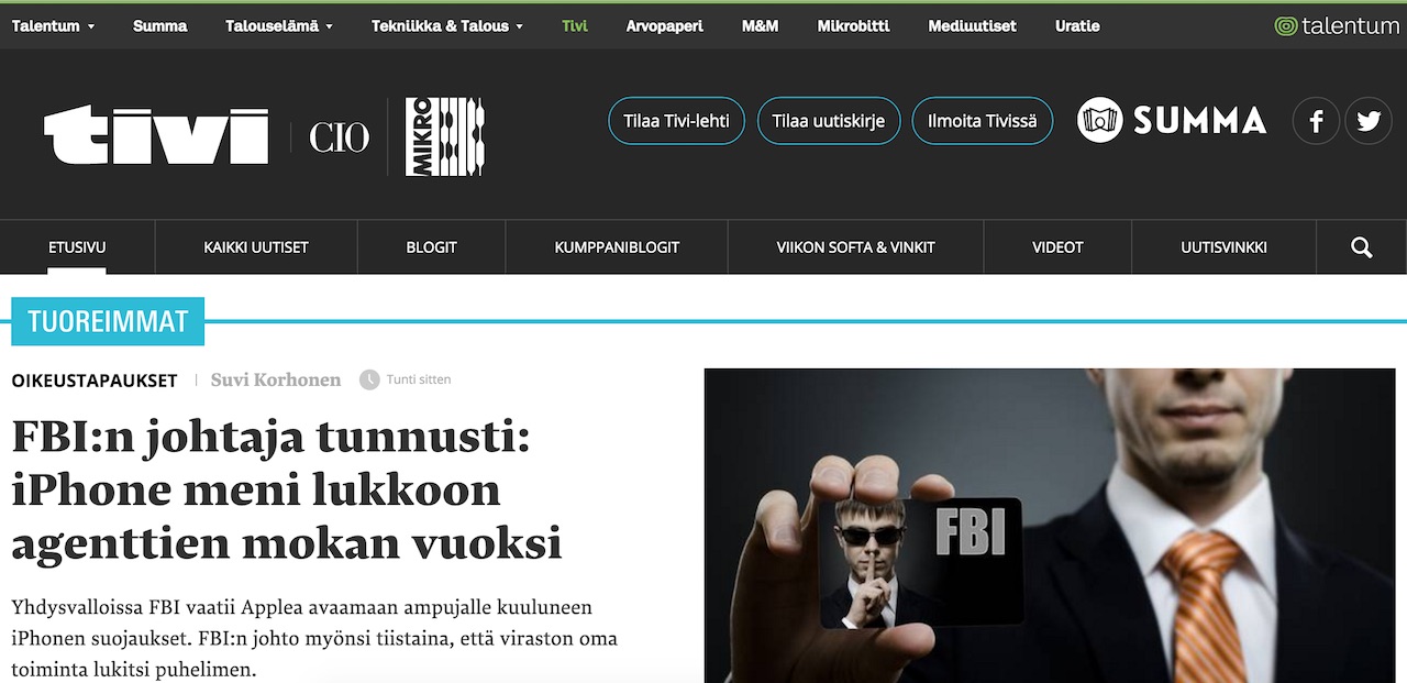 Tietoviikko TIVI Clean up