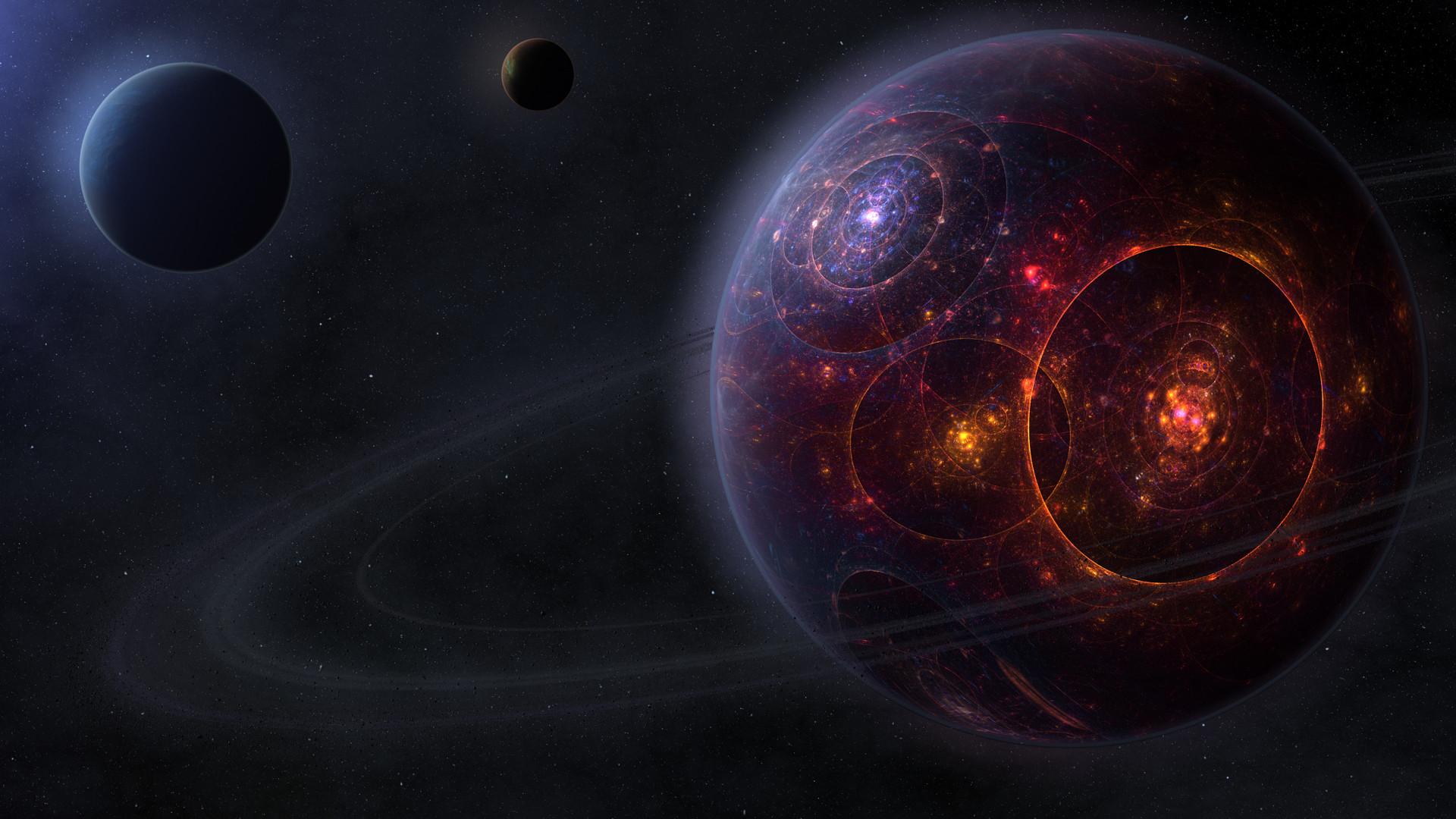 A World of Dark Matter in Space