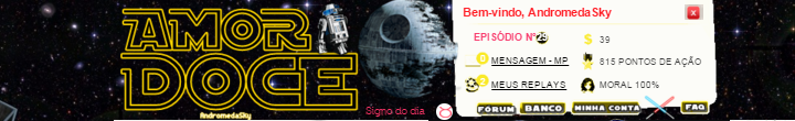 Amor Doce Star Wars theme