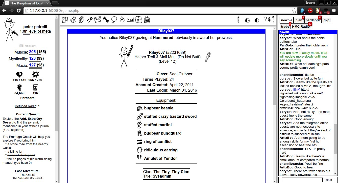 Increase font size in KoL chat