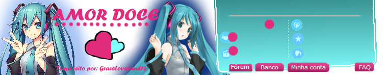Amor doce - Hatsune miku tema VOCALOID