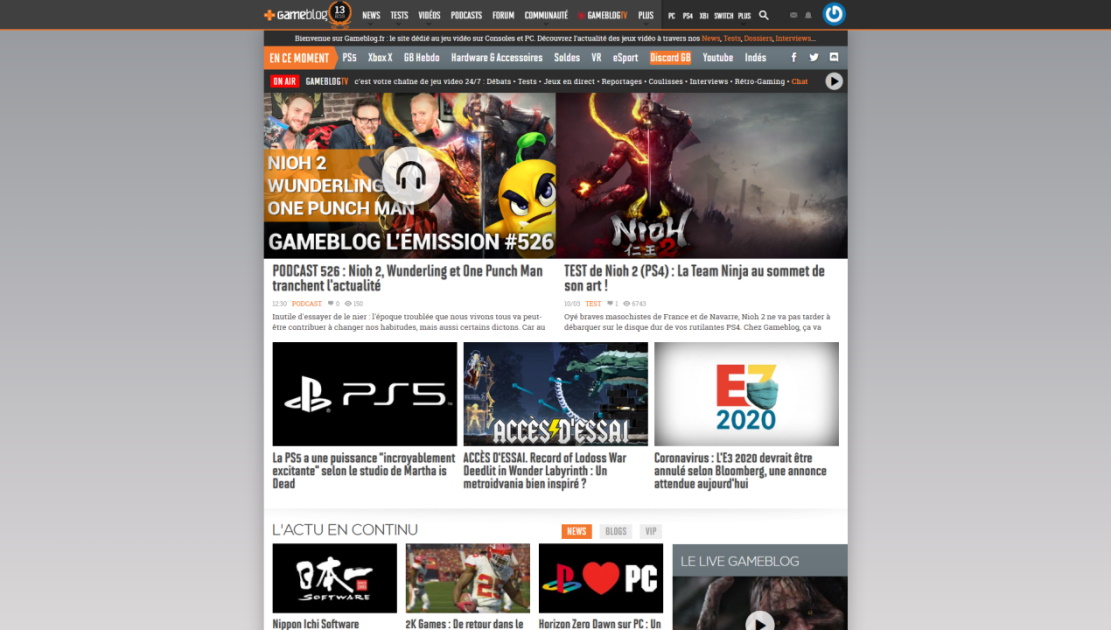 Gameblog - Pub