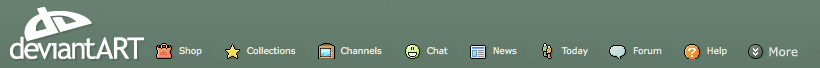 dA - More Menu - Small Font