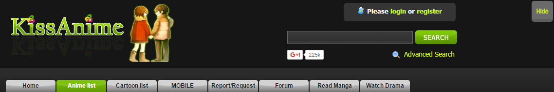KissAnime | Easy Hide