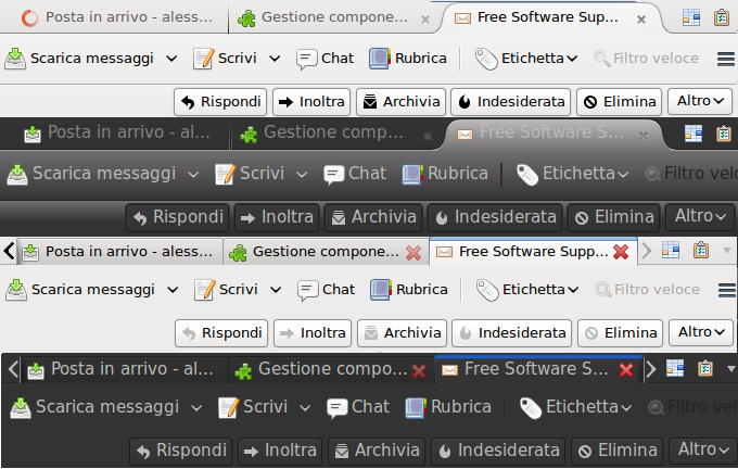 GTK Native for Thunderbird (disable Australis)