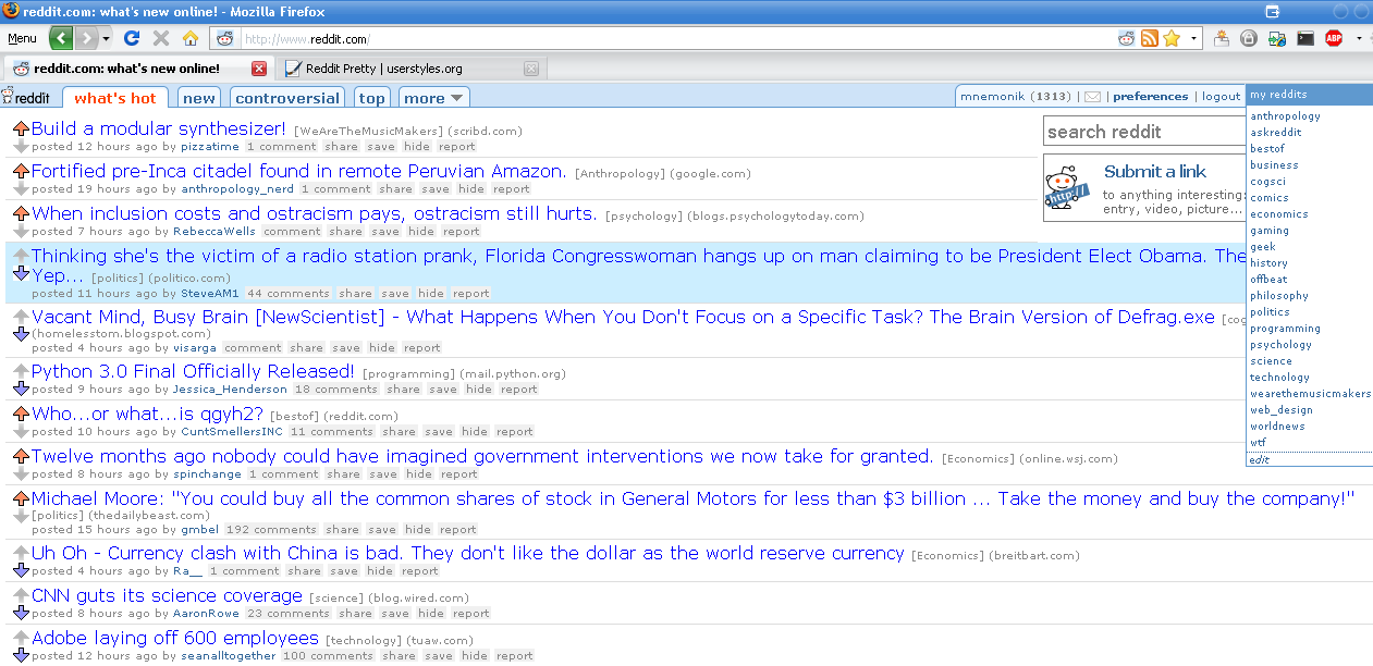 Reddit Pretty