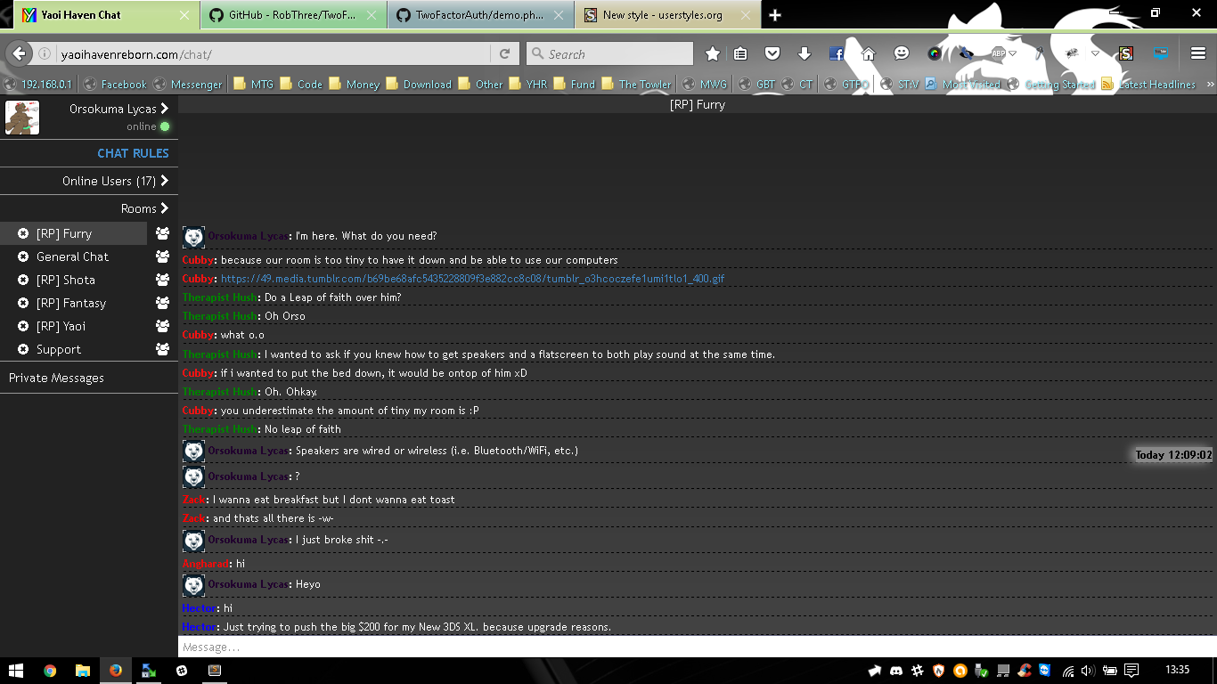 YHR: Chat: Dark