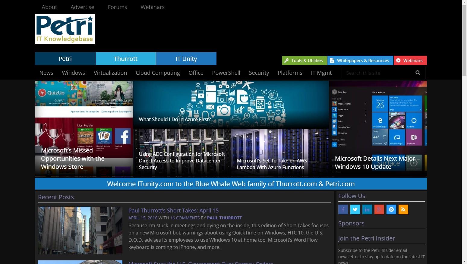 Petri - IT Knowledgebase - [Dark Theme]