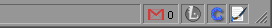 Hide statusbar security button