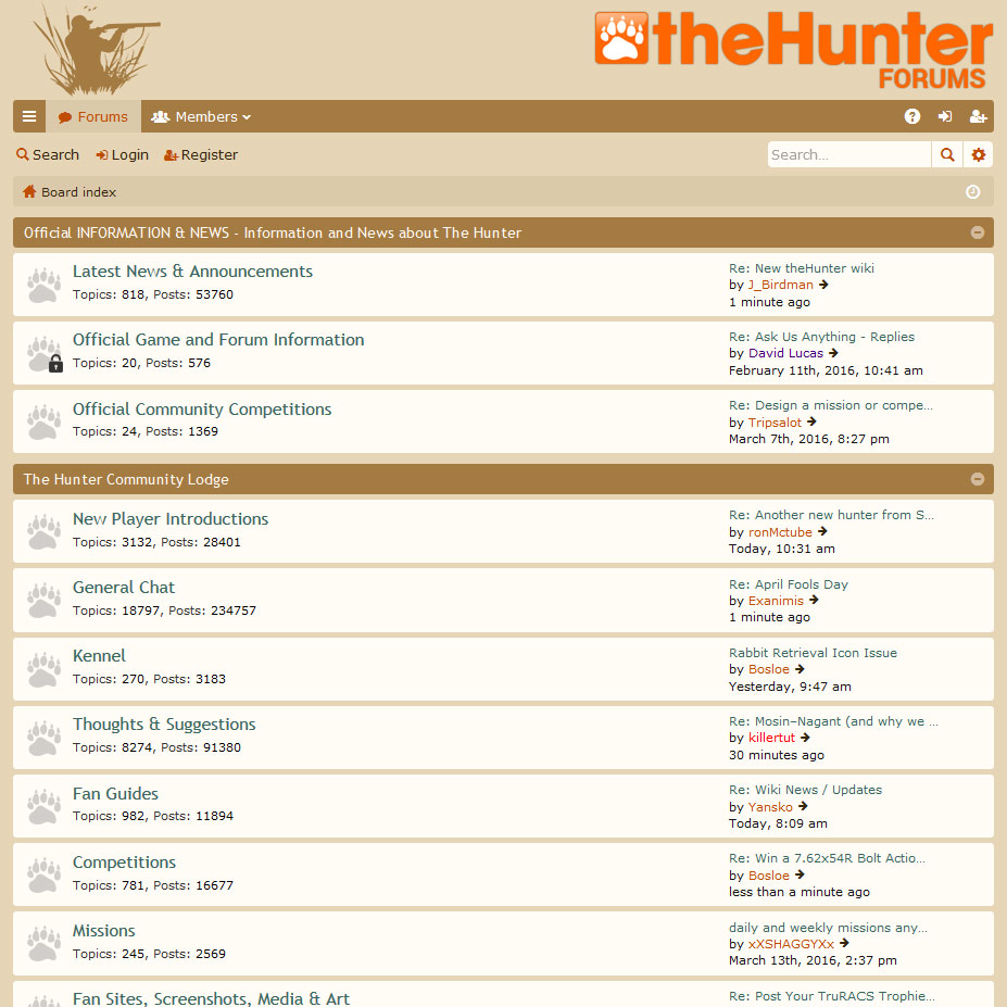 TheHunter Forum