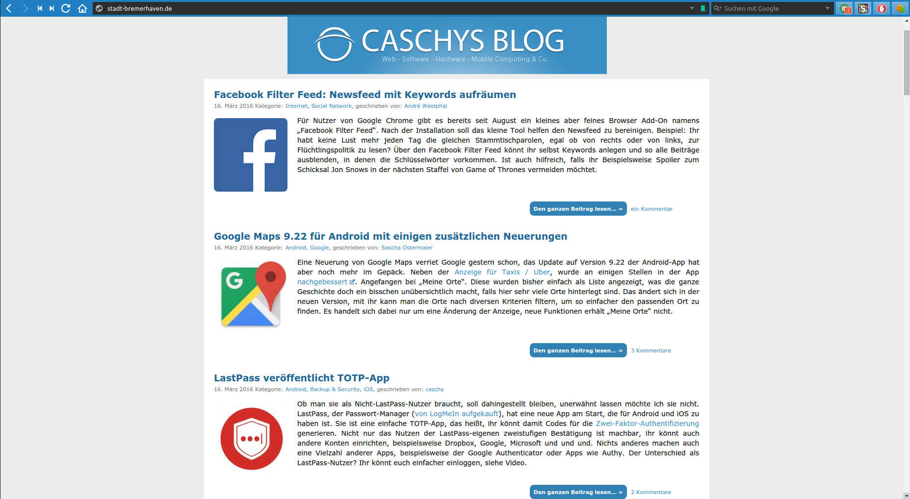 Stadt-bremerhaven No Sidebar