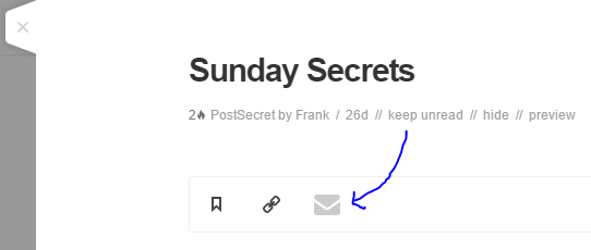 Keep unread icon for Feedly