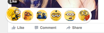Facebook Minions Emoticons