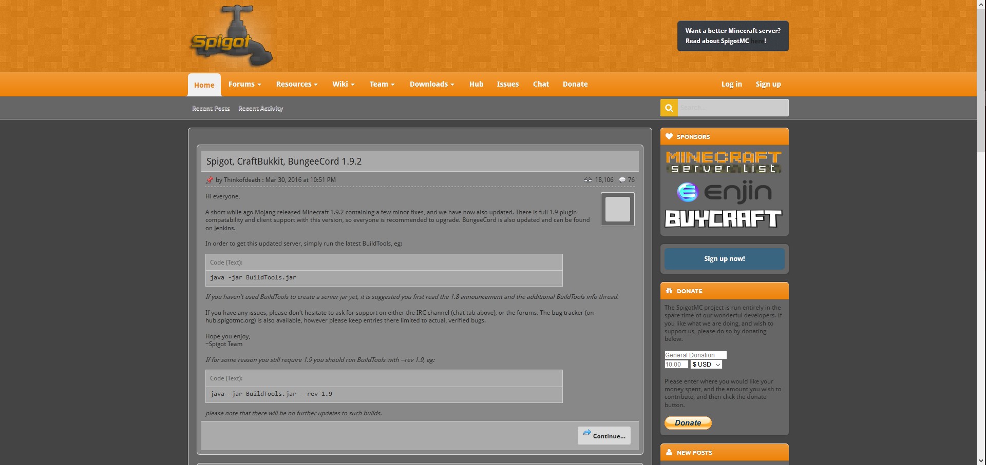 Spigotmc Black by ToX82 v1.1