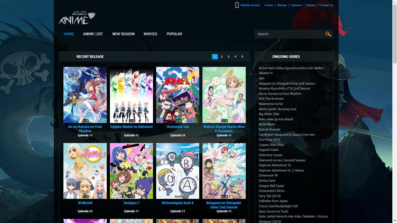 GogoAnime - Anime - Blue Haze