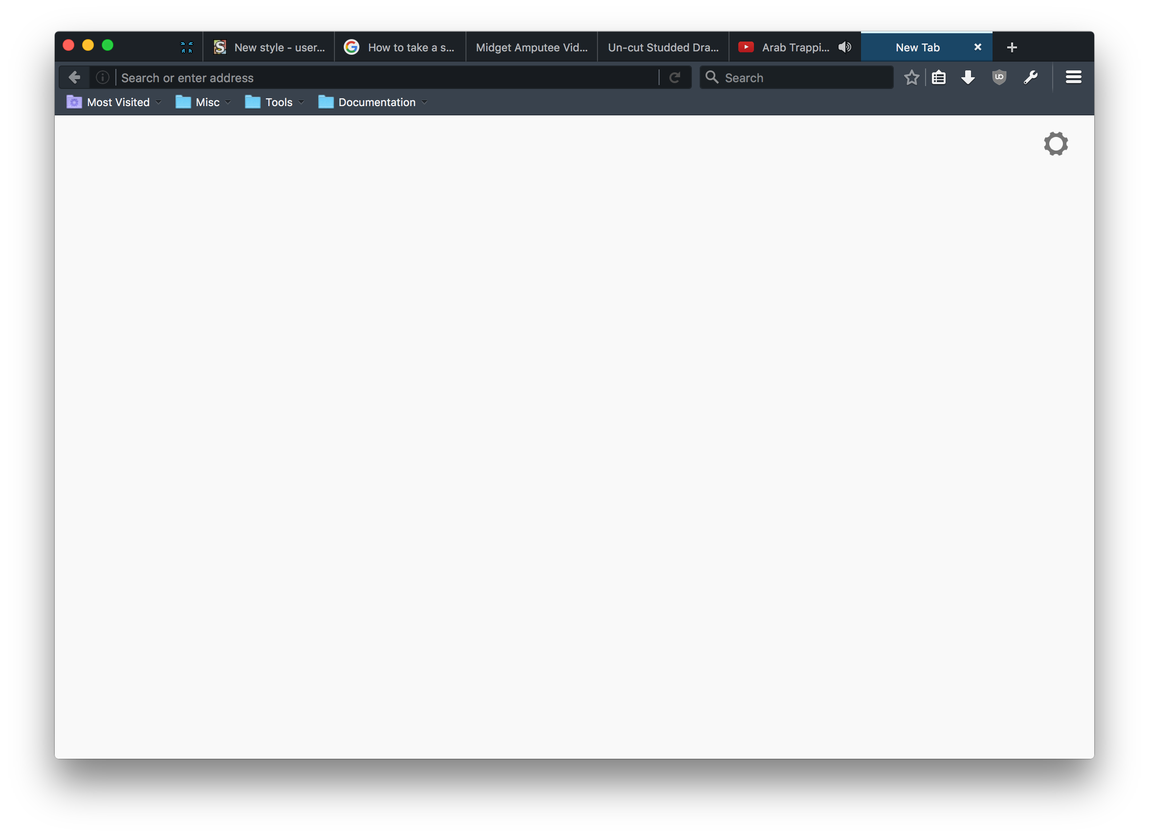 Firefox OSX Mac Bookmark Folder Icons