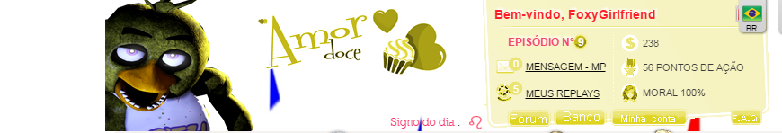Chica FNAF Tema Amor Doce
