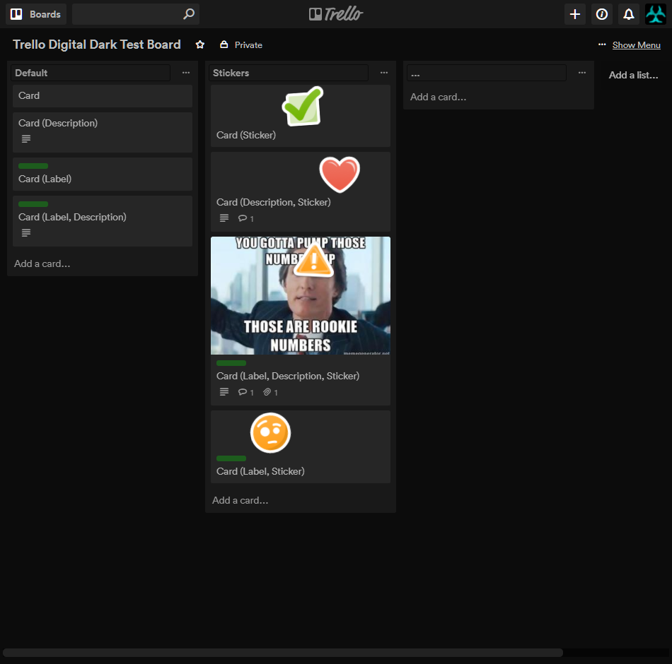 Trello - Digital Dark