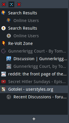 Tab Tree - dark devedition tweaks