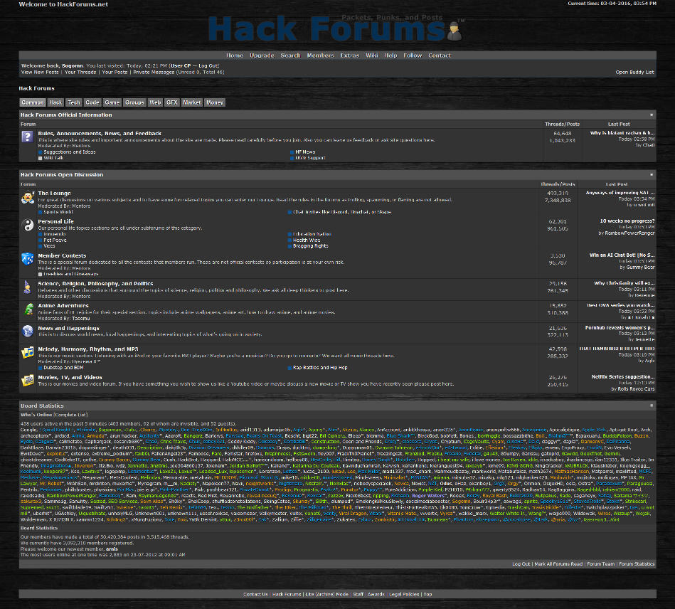 Hack Forums Lite