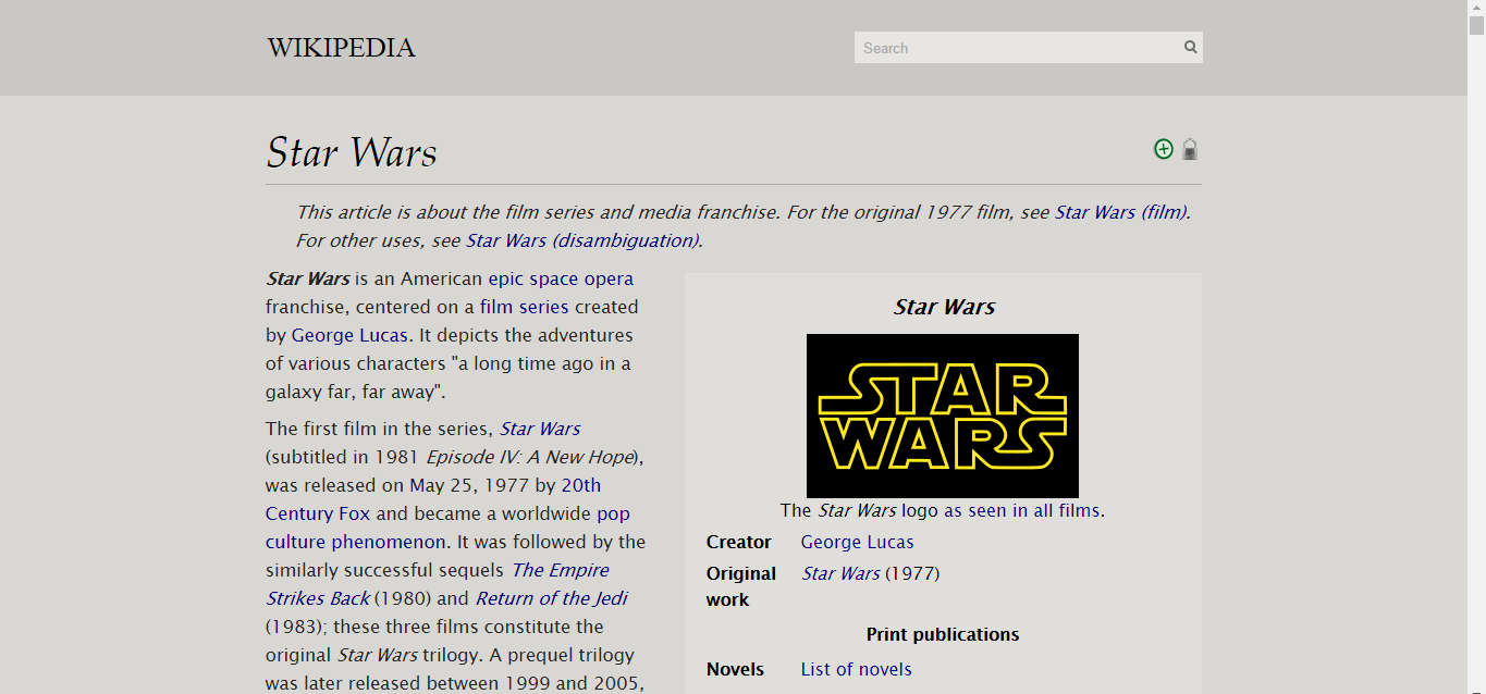 Wikipedia - Cleaner text
