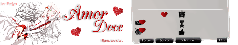 Amor doce Tema  black and red 4
