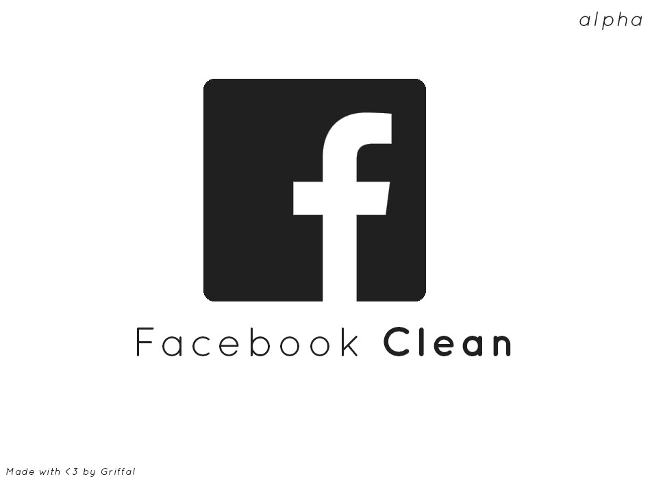 Facebook Clean Design 2016 [WIP]