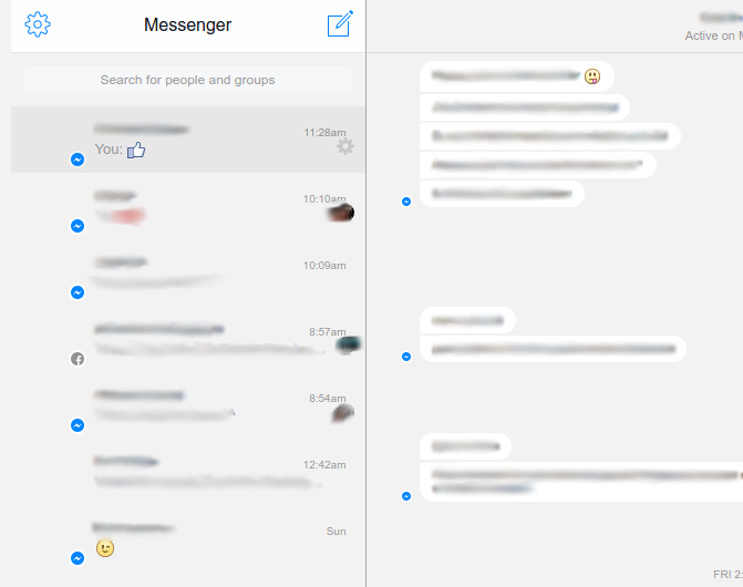 Faded Messenger