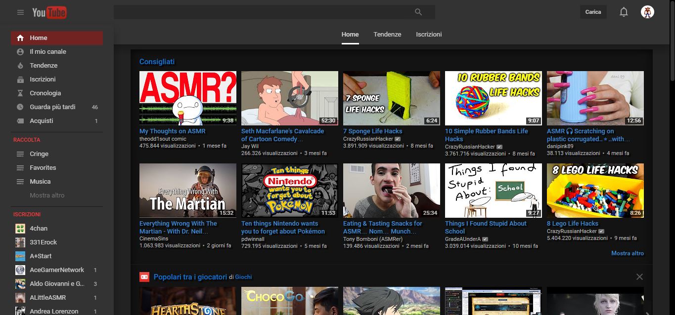 YouTube Gray / Grey theme