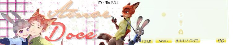 Tema Amor Doce - Zootopia - Nick e Judy