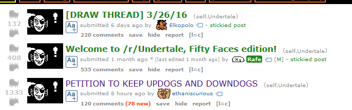 r/Undertale Votedogs
