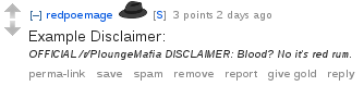 r/PloungeMafia Disclaimers Forever