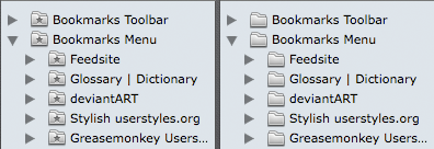 Fx3 - Bookmarks Sidebar Gray Folder