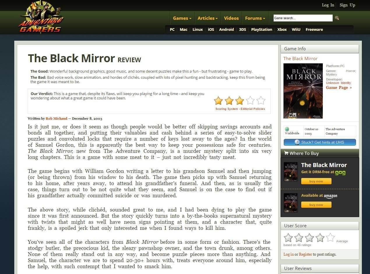 AdventureGamers - Wide - Responsive