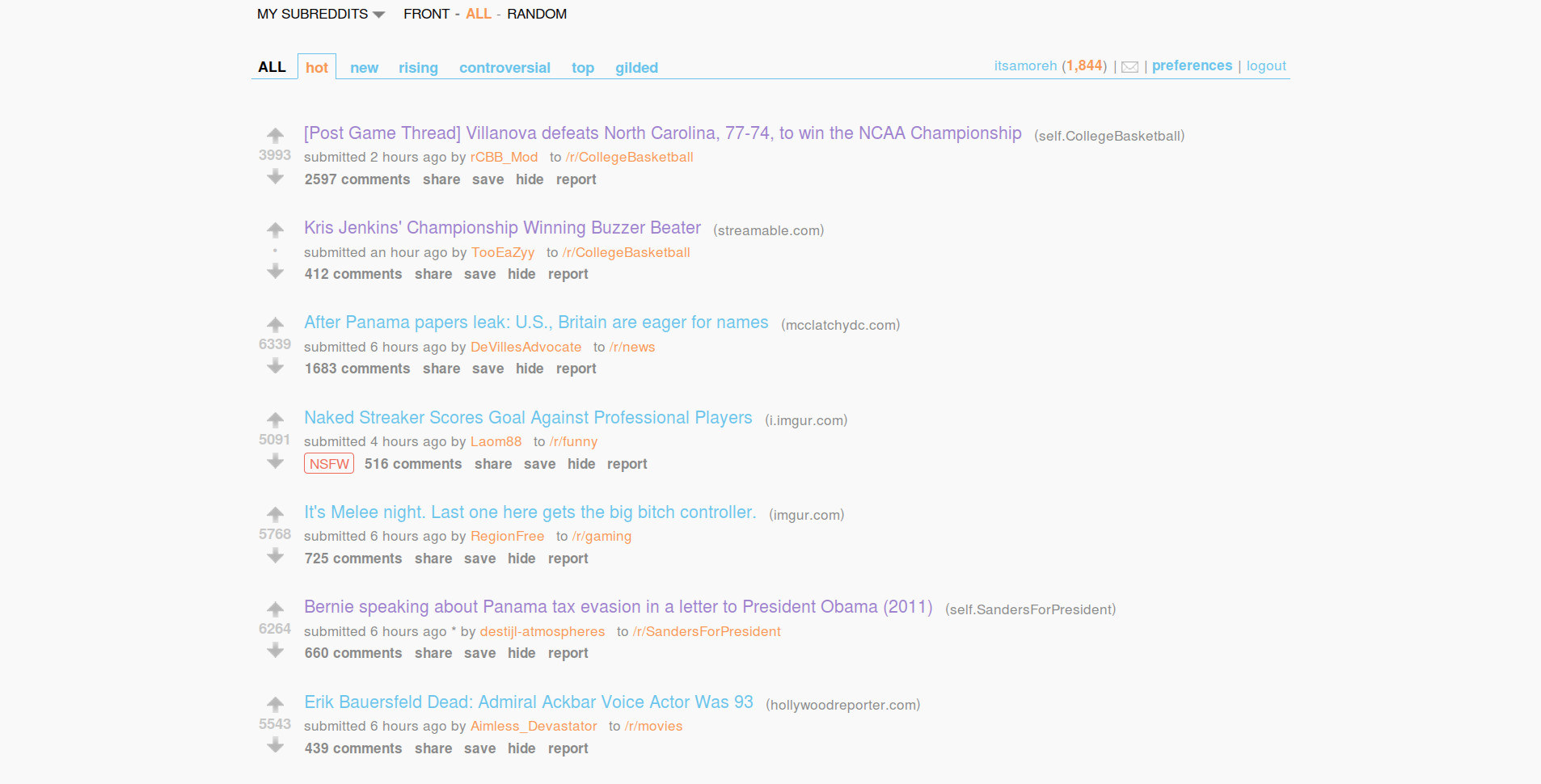 Reddit-No-Frills