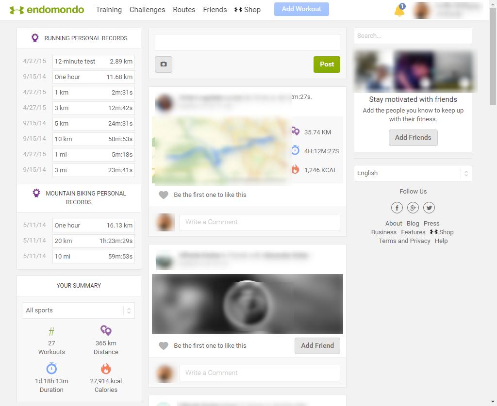 Endomondo (no ADs)