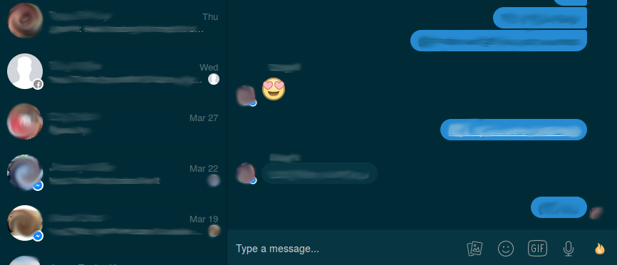 Messenger Solarized