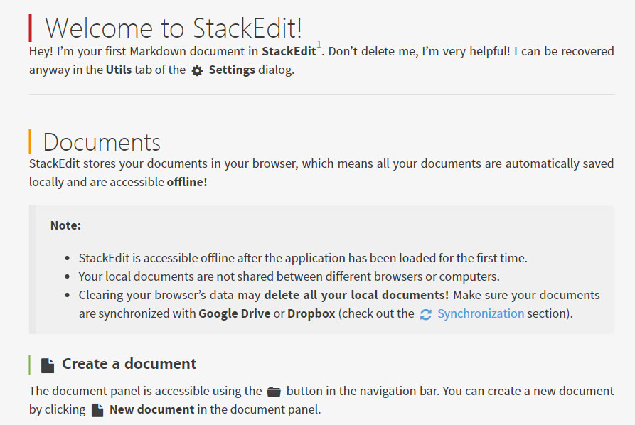 buttyful StackEdit