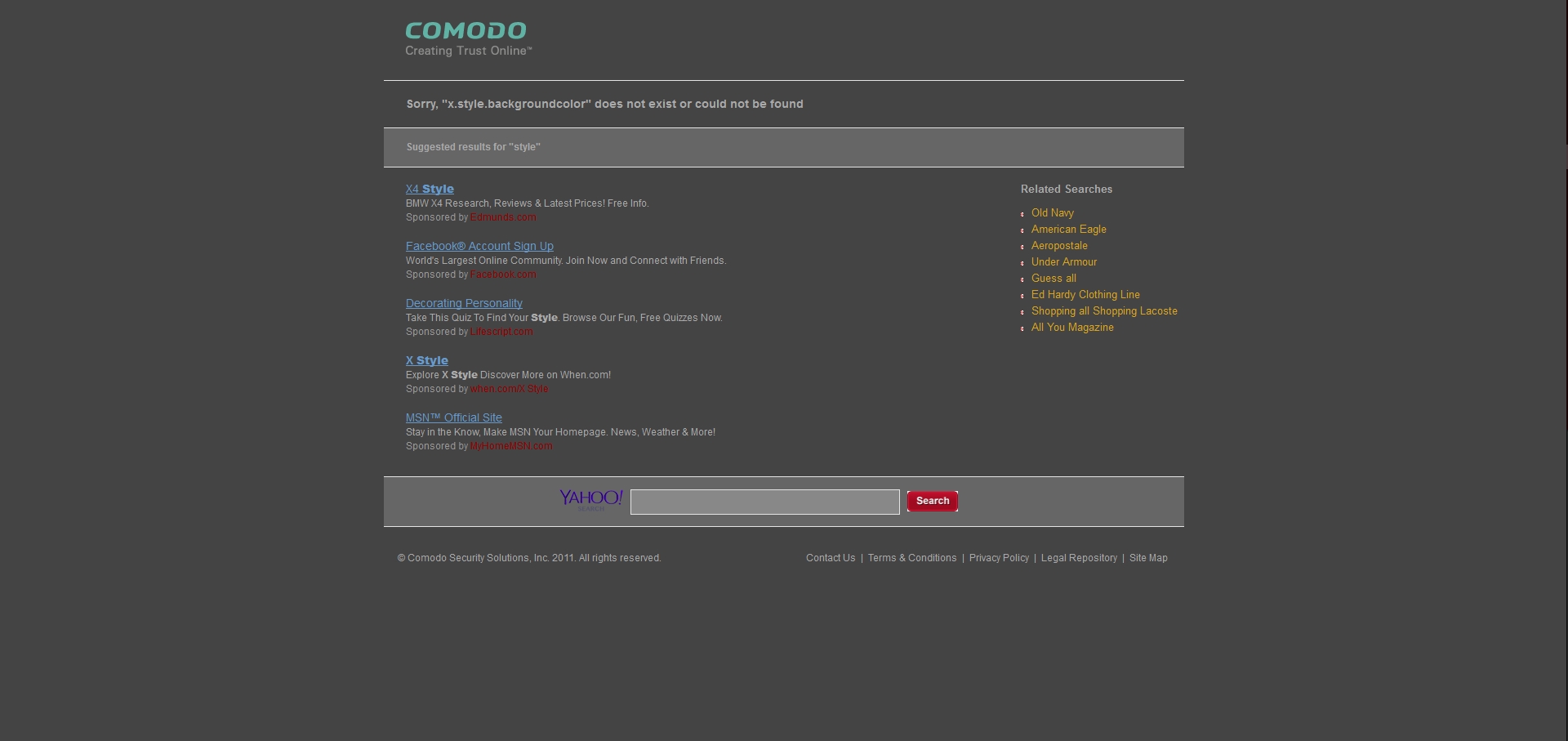 Comodo Secure DNS Redirect Dark by ToX82 v1.0
