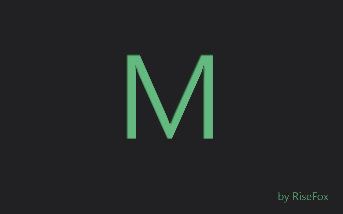 All in One Material Glass Mint VK Dark Style