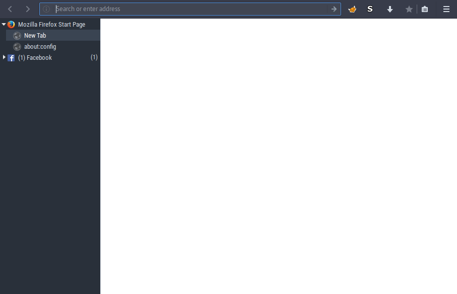 arc style for tree tabs