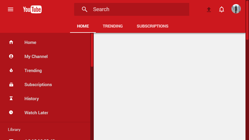 YouTube | Material Design (NO UPDATES)