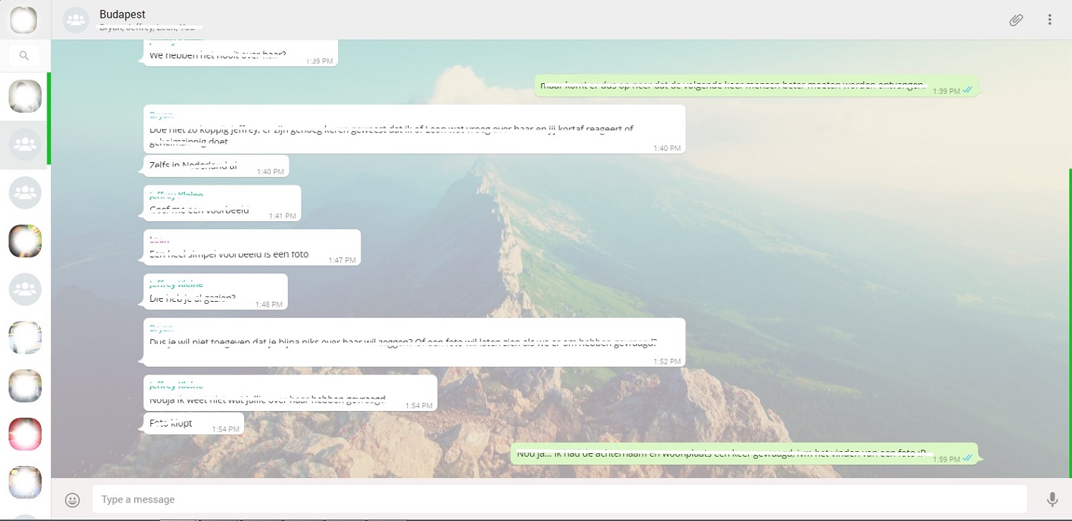 Whatsapp - Interactive Chat list, Fullscreen