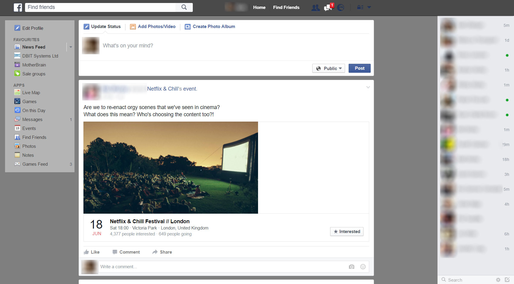 Facebook Slate [Slatebook]