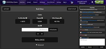 CSGODiceGame Galaxy Theme (youtube.com/c/Recuvan)